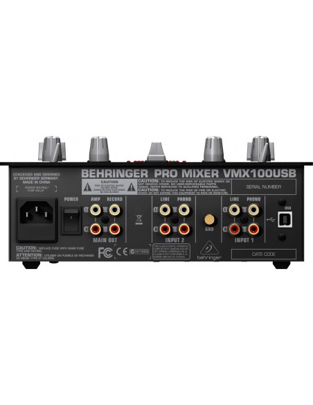 VMX100USB BEHRINGER PRO MIXER