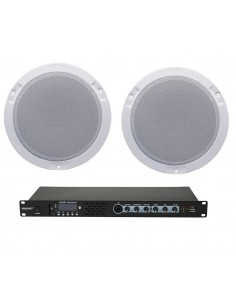 Impianto audio per negozi e...