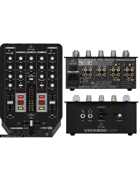 VMX200USB MIXER DJ BEHRINGER