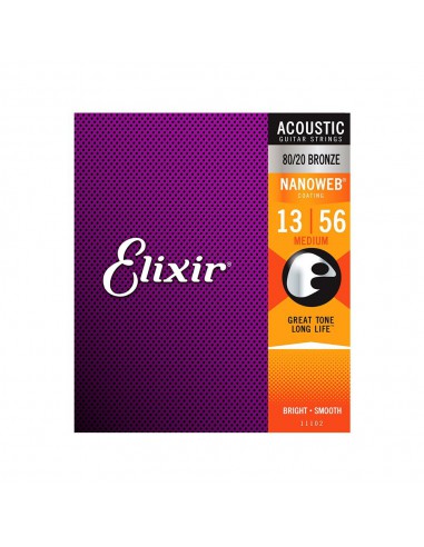 ELIXIR 11102 Acoustic 80/20 Bronze