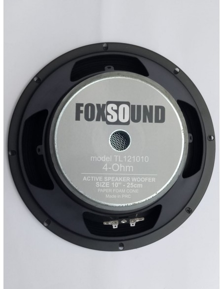 WOOFER 10" 25 CM. 200 WATT RMS 4 OHM