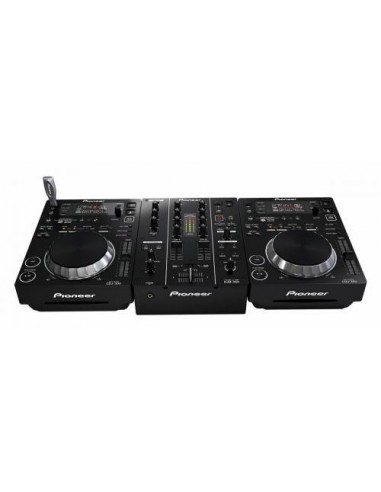PIONEER DJ 2 LETTORI CDJ 350 + MIXER DJM 350 + FLIGHT CASE