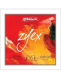 DADDARIO DZ310A-4/4L Zyex Muta corde per violino 4/4
