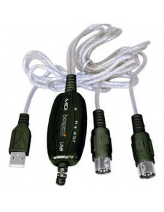 BESPECO BMUSB100 Cavo interfaccia MIDI/USB 2