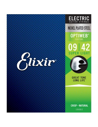 ELIXIR 19002 Electric Nickel Plated...