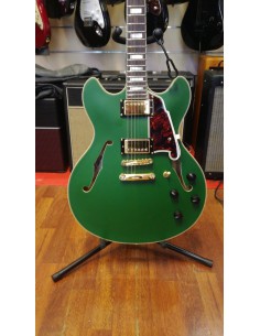D'ANGELICO DE LUXE DC MATTE EMERALD Chitarra Semiacustica 2