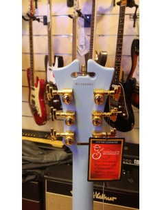 D'ANGELICO DE LUXE DC MATTE BLUE Chitarra Semiacustica 2