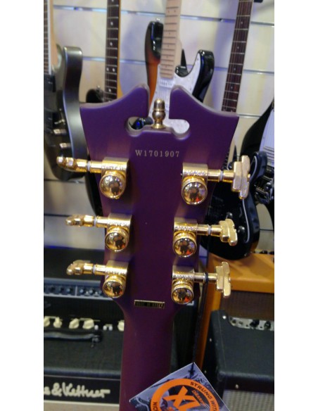 D'ANGELICO DE LUXE DC MATTE PURPLE Chitarra Semiacustica