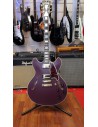 D'ANGELICO DE LUXE DC MATTE PURPLE Chitarra Semiacustica