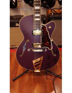 D'ANGELICO DE LUXE SS MATTE PURPLE Chitarra Semiacustica Viola 2