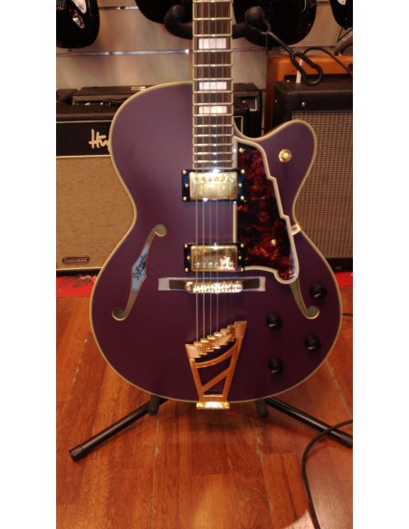 D'ANGELICO DE LUXE SS MATTE PURPLE Chitarra Semiacustica Viola