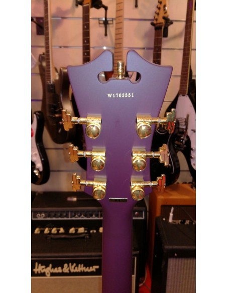 D'ANGELICO DE LUXE SS MATTE PURPLE Chitarra Semiacustica Viola